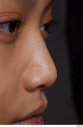 Face Nose Skin Woman Asian Slim Studio photo references